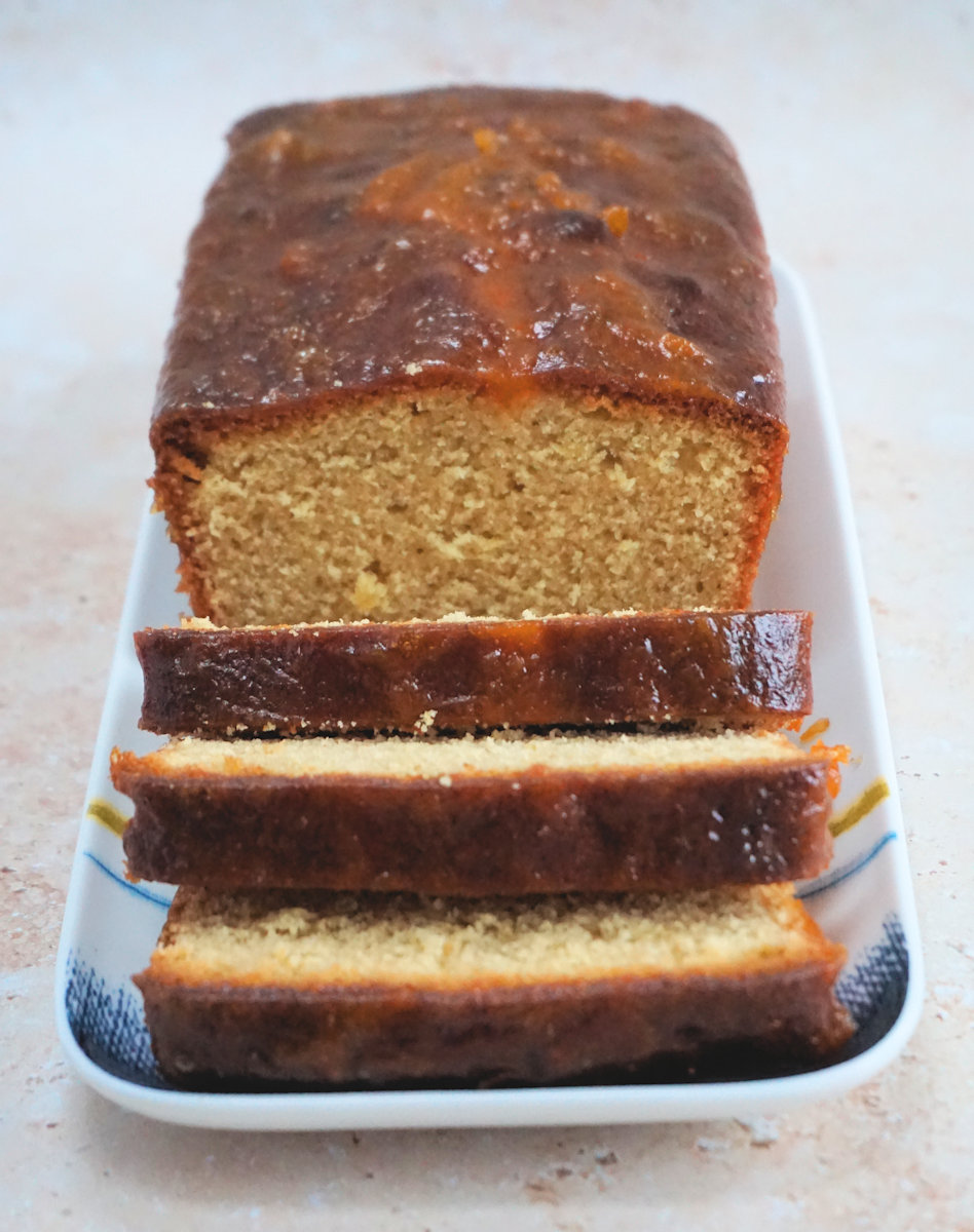 Pound Cake With Apricot Glaze Recipe Cuisine Fiend